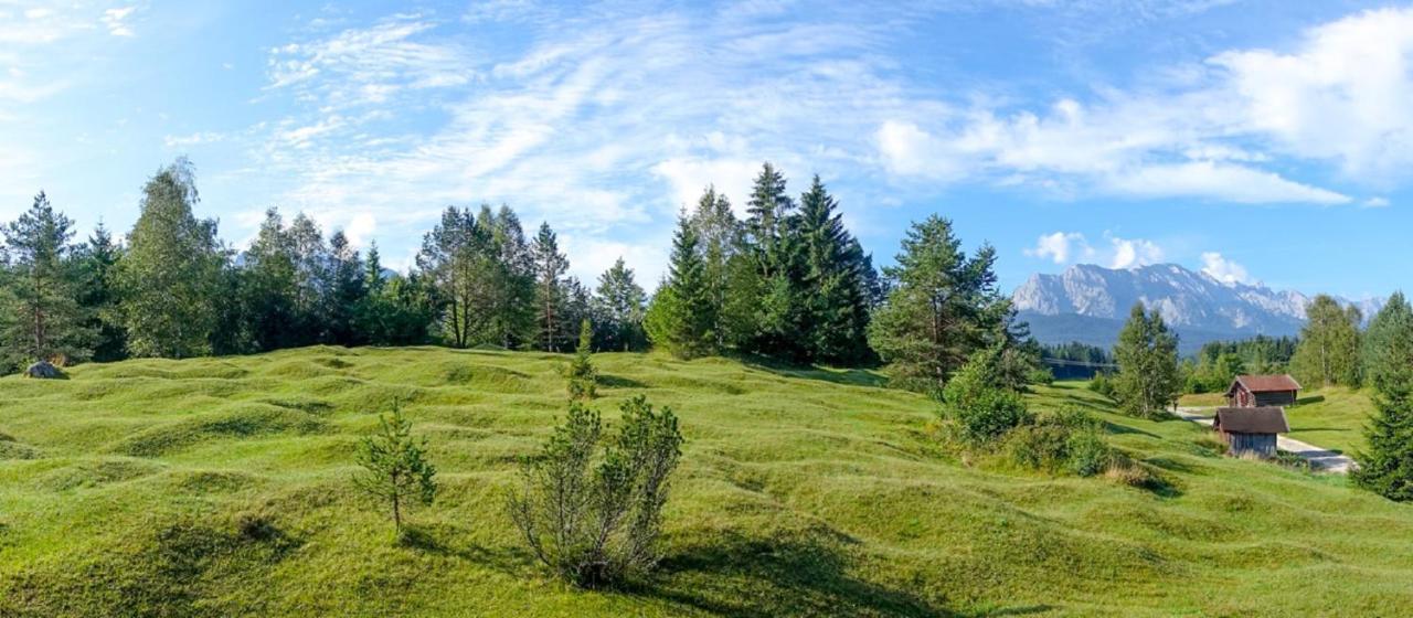Ferienwohnungen Arnika Krün Buitenkant foto